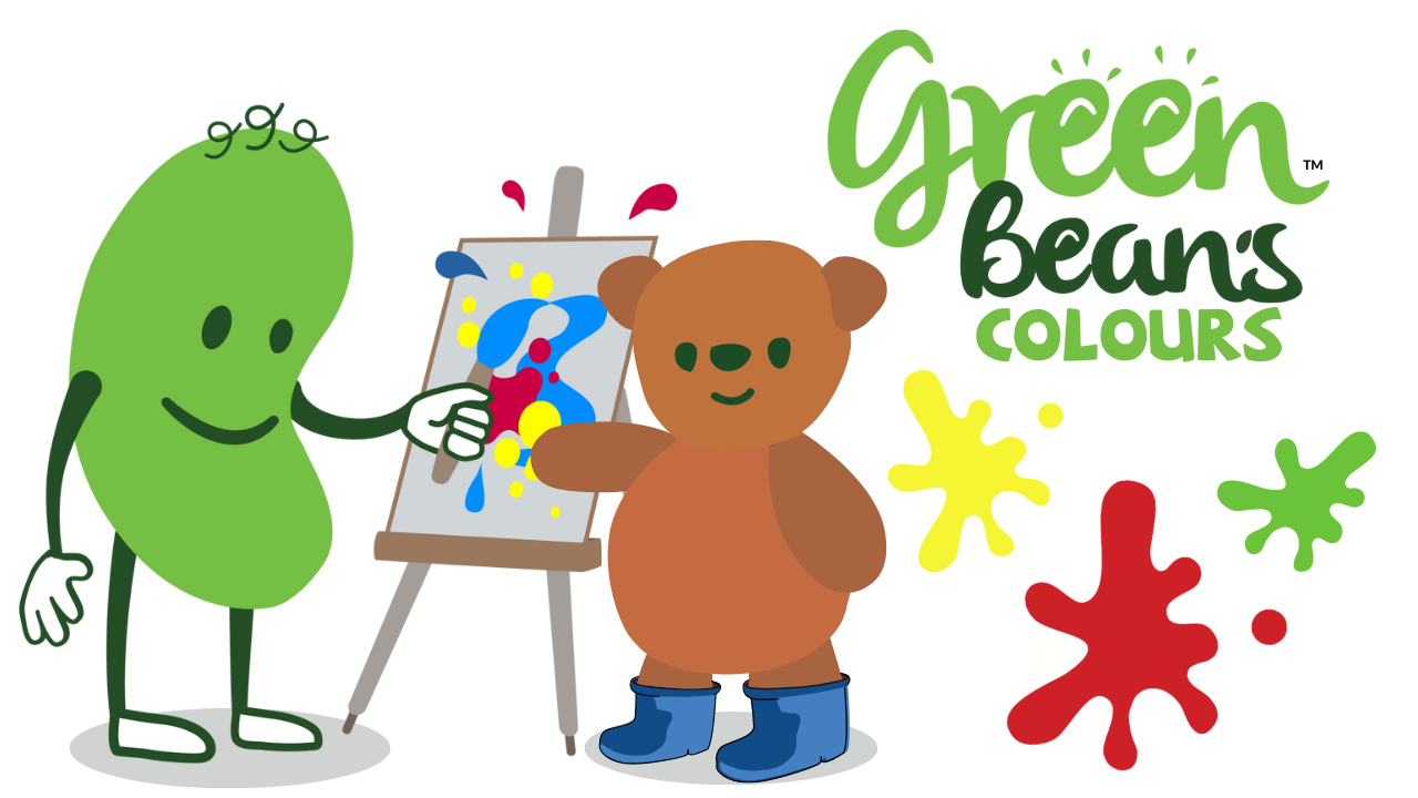 Green Bean & Friends™ Official Channel | Green Bean's Colours
